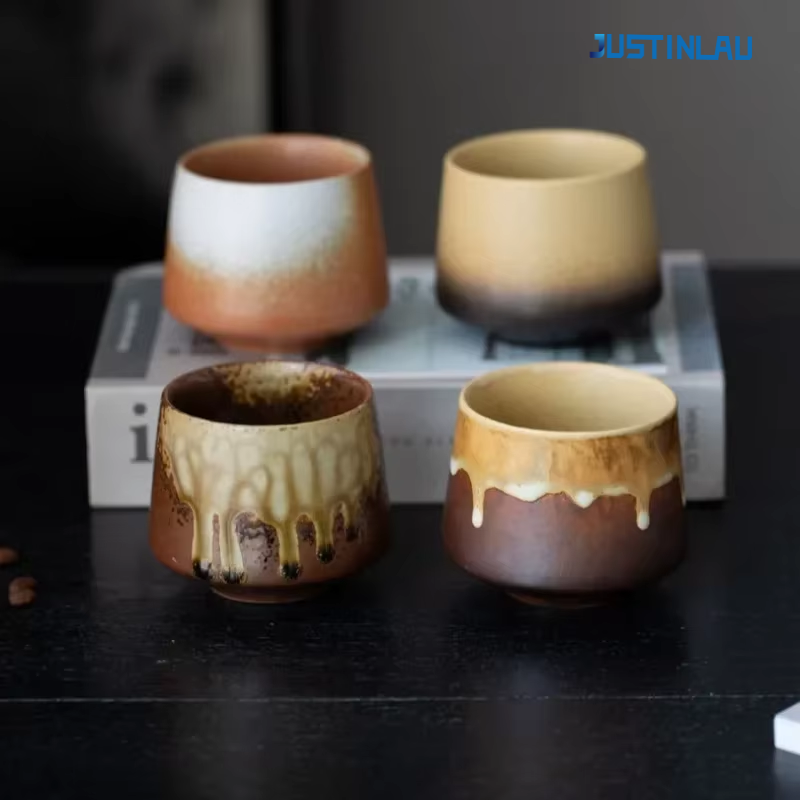 Is Japanese Lifestyle Healthy - JUSTINLAU New Vintage Ceramics Cups Japanese