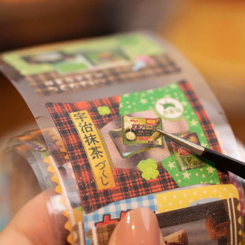 Japanese Daily Lifestyle - 1roll/5x200cm Cute Japanese-style Daily Life Theme
