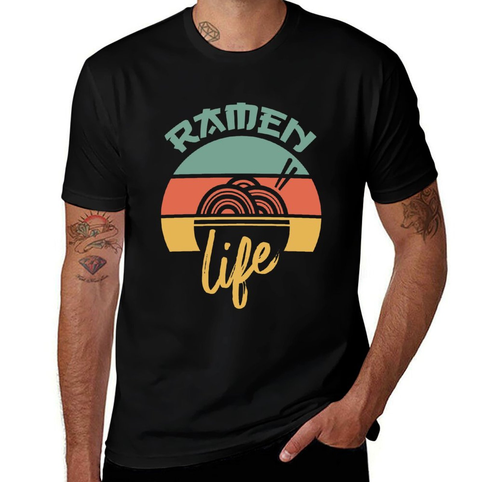 Japanese Daily Lifestyle - Ramen Life Japanese Noodles Lover Vintage